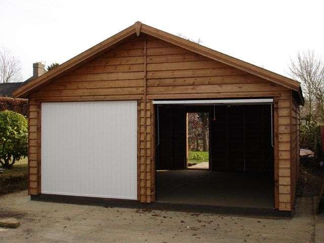 garajes prefabricados de madera baratos